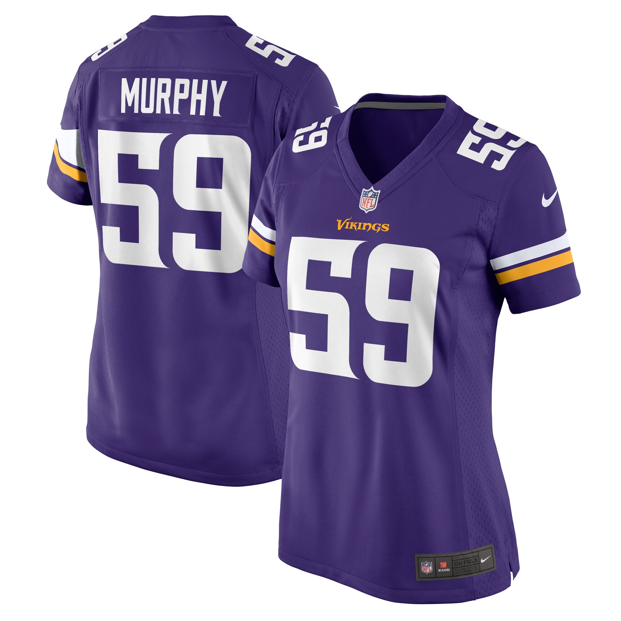 Minnesota Vikings womens nike gabriel murphy purple minnesota vikings game jersey Collection | Vikings Online Shop