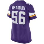 Minnesota Vikings womens nike garrett bradbury purple minnesota vikings game jersey Collection | Vikings Online Shop