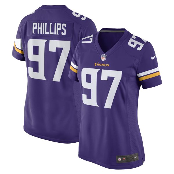 Minnesota Vikings womens nike harrison phillips purple minnesota vikings game player jersey Collection | Vikings Online Shop