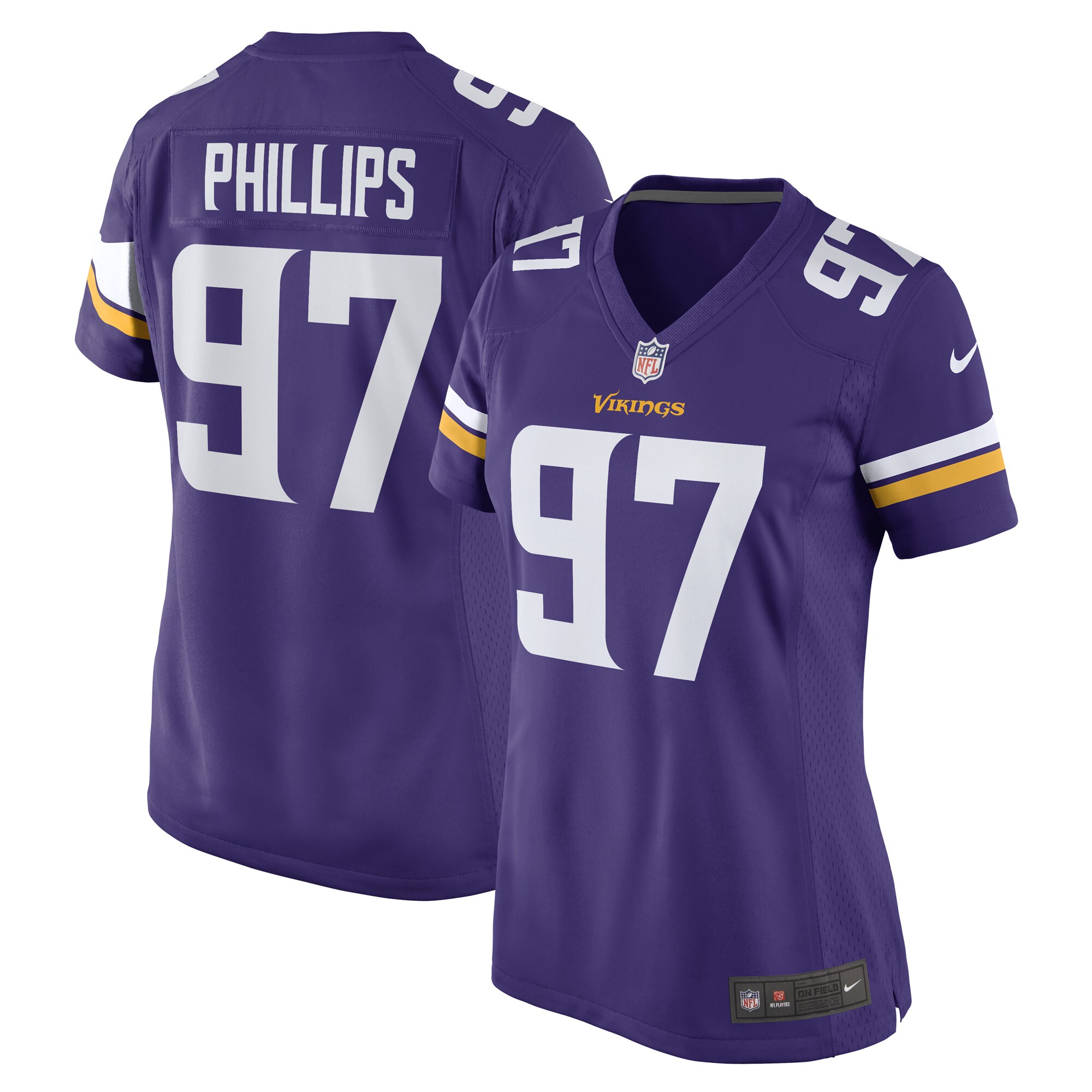 Minnesota Vikings womens nike harrison phillips purple minnesota vikings game player jersey Collection | Vikings Online Shop