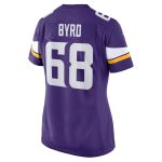Minnesota Vikings womens nike henry byrd purple minnesota vikings team game jersey Collection | Vikings Online Shop