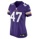 Minnesota Vikings womens nike jake mcquaide purple minnesota vikings game jersey Collection | Vikings Online Shop