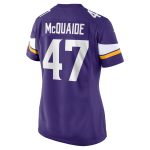 Minnesota Vikings womens nike jake mcquaide purple minnesota vikings game jersey Collection | Vikings Online Shop