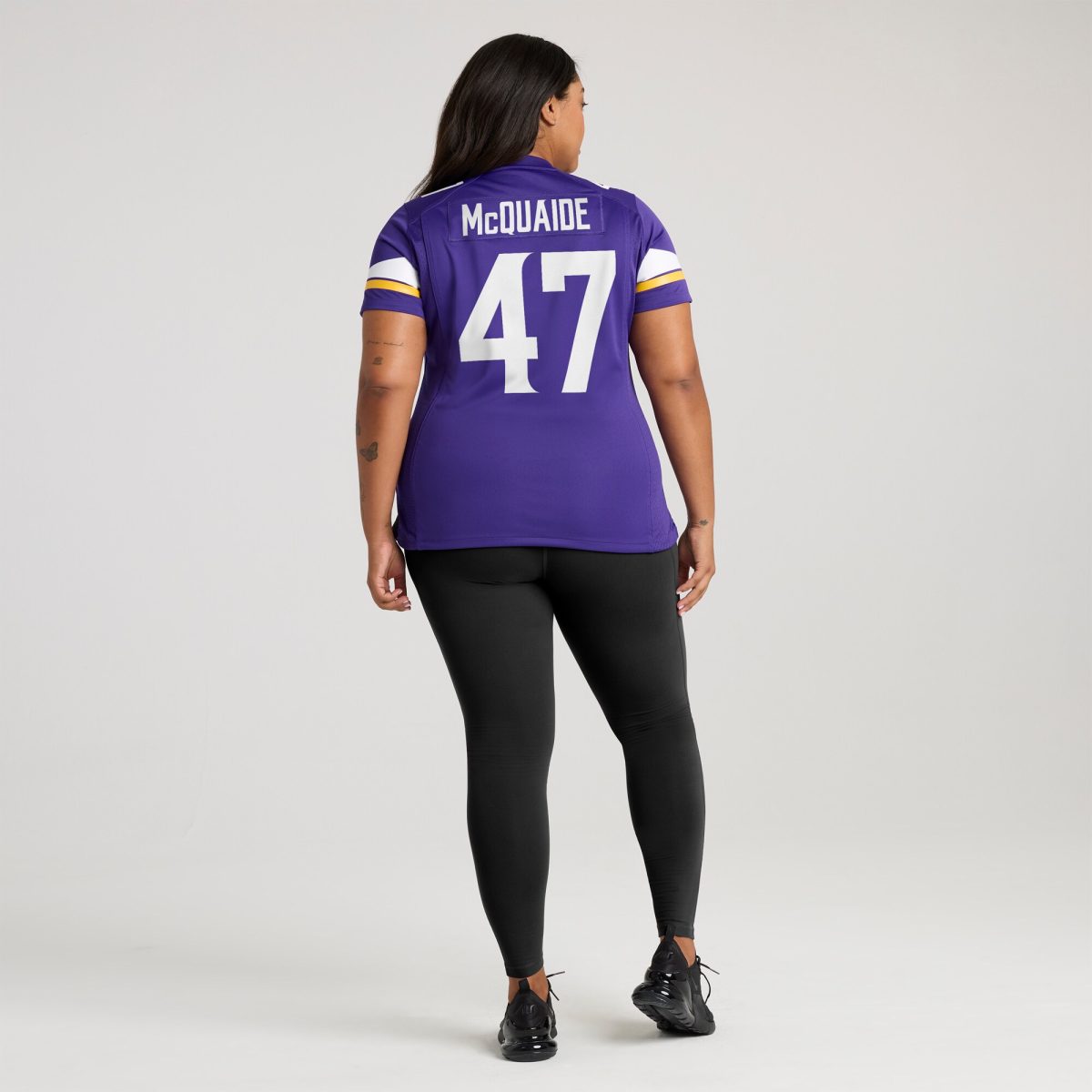 Minnesota Vikings womens nike jake mcquaide purple minnesota vikings game jersey Collection | Vikings Online Shop