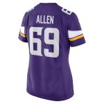 Minnesota Vikings womens nike jared allen purple minnesota vikings retired player game jersey Collection | Vikings Online Shop