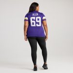 Minnesota Vikings womens nike jared allen purple minnesota vikings retired player game jersey Collection | Vikings Online Shop