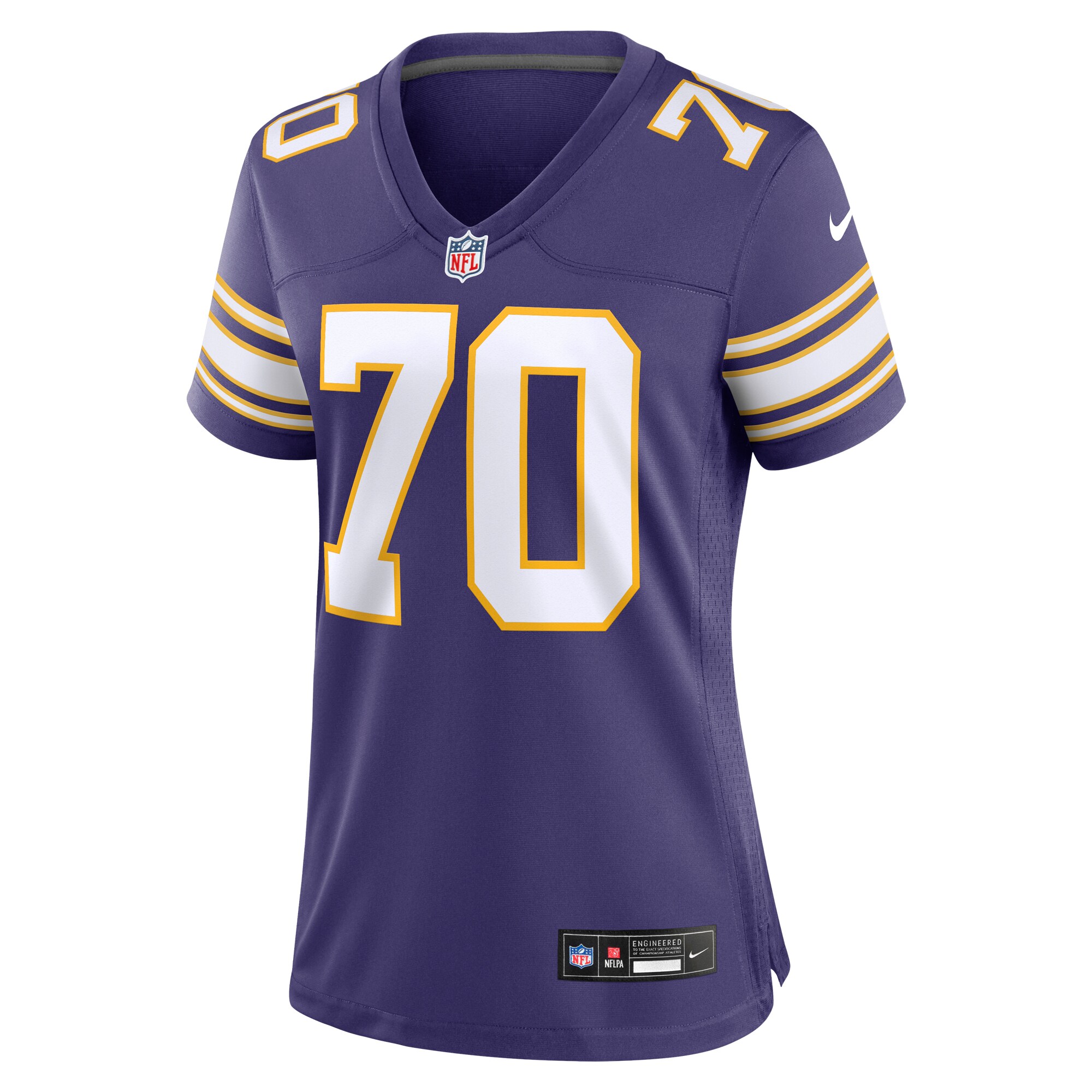 Minnesota Vikings womens nike jim marshall purple minnesota vikings classic retired player jersey Collection | Vikings Online Shop