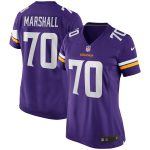 Minnesota Vikings womens nike jim marshall purple minnesota vikings game retired player jersey Collection | Vikings Online Shop