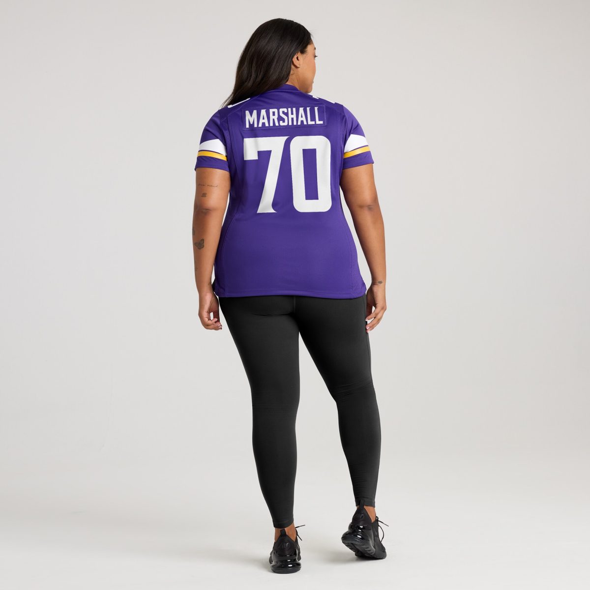Minnesota Vikings womens nike jim marshall purple minnesota vikings game retired player jersey Collection | Vikings Online Shop