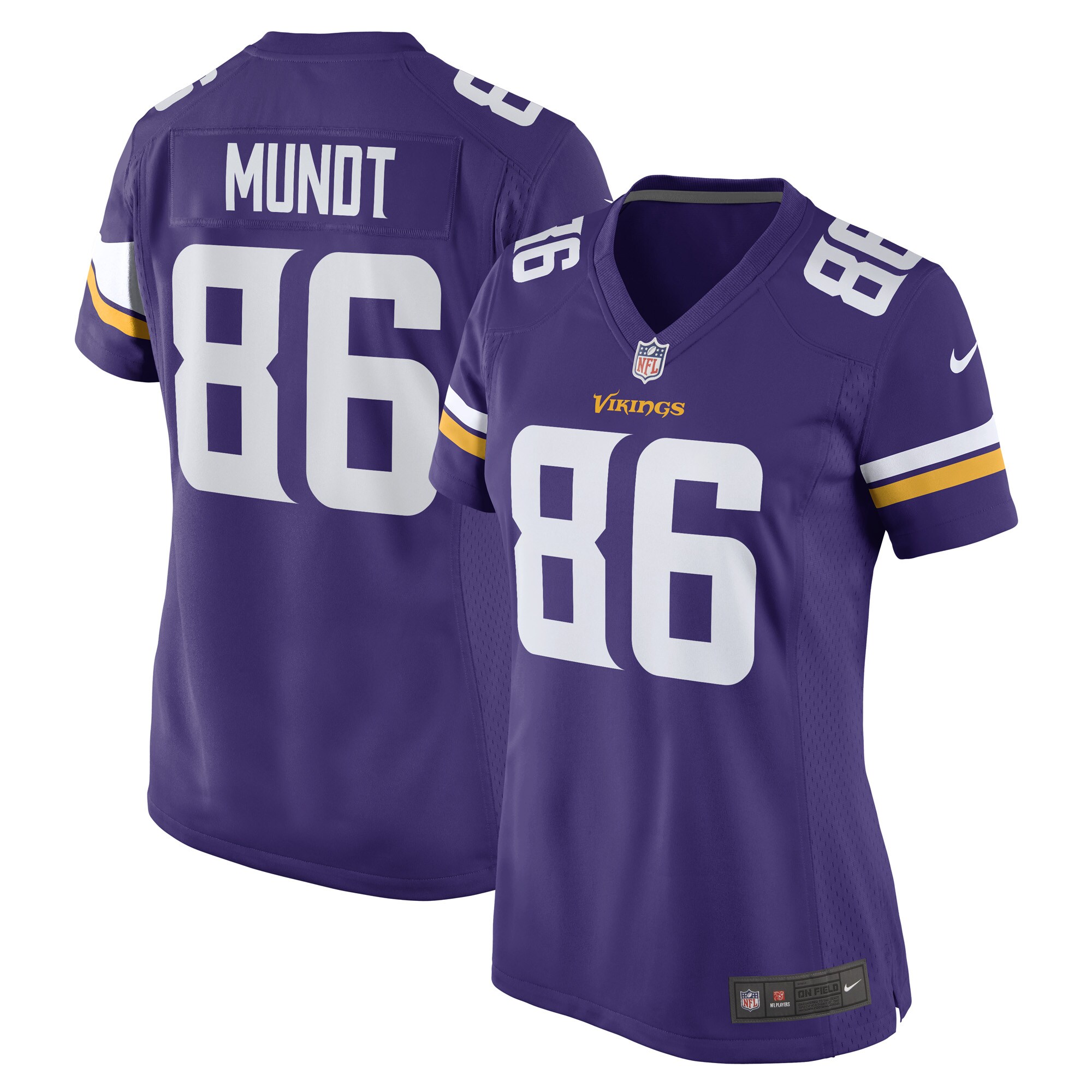 Minnesota Vikings womens nike johnny mundt purple minnesota vikings game player jersey Collection | Vikings Online Shop