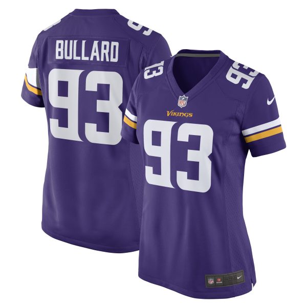 Minnesota Vikings womens nike jonathan bullard purple minnesota vikings game player jersey Collection | Vikings Online Shop