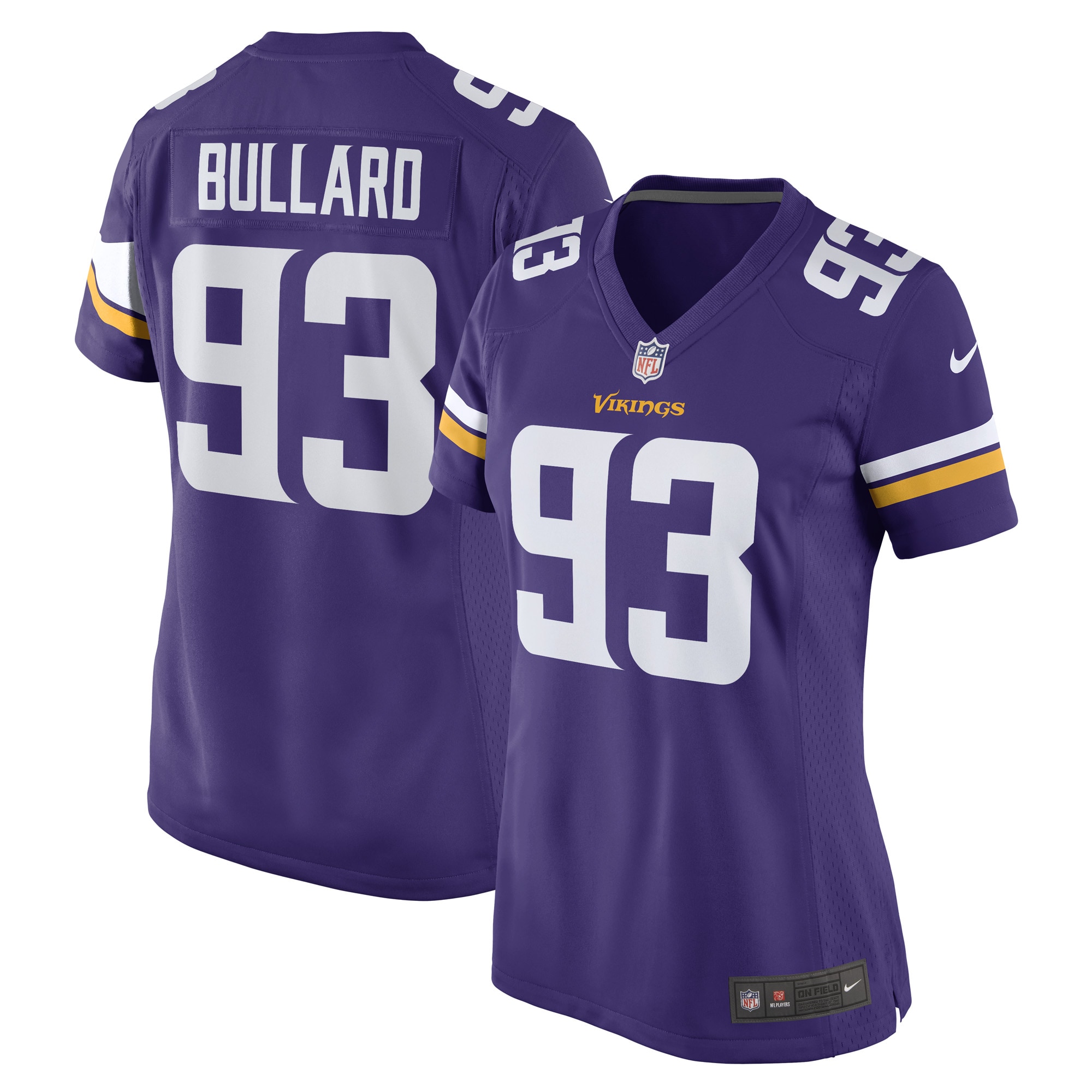 Minnesota Vikings womens nike jonathan bullard purple minnesota vikings game player jersey Collection | Vikings Online Shop