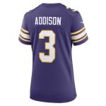Minnesota Vikings womens nike jordan addison purple minnesota vikings classic player game jersey Collection | Vikings Online Shop