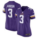 Minnesota Vikings womens nike jordan addison purple minnesota vikings team game jersey Collection | Vikings Online Shop