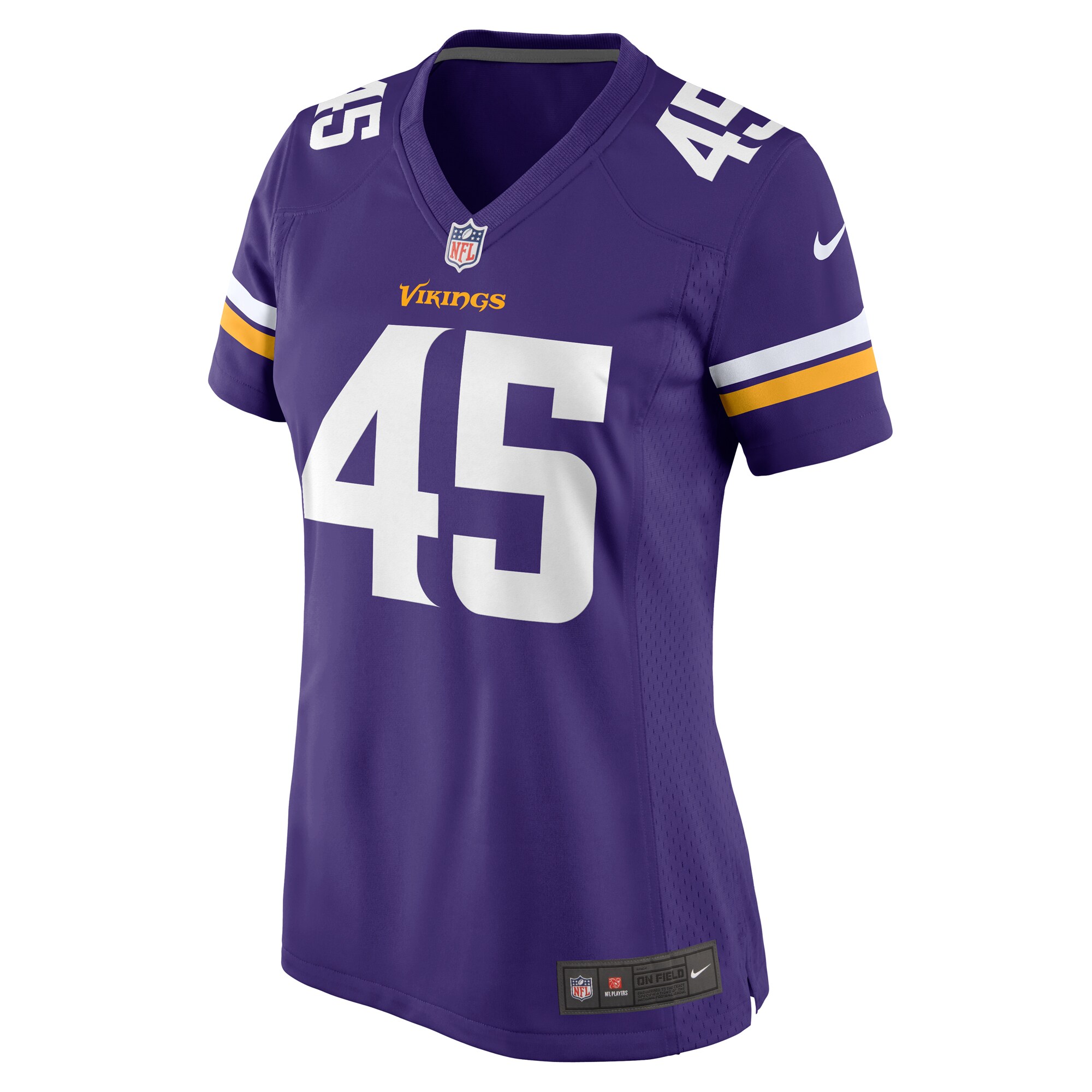 Minnesota Vikings womens nike jordan kunaszyk purple minnesota vikings game jersey Collection | Vikings Online Shop