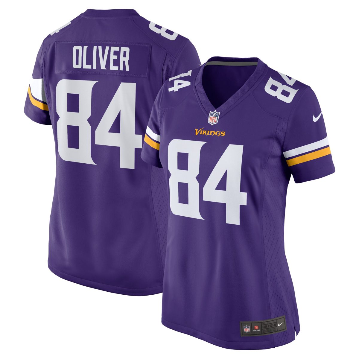 Minnesota Vikings womens nike josh oliver purple minnesota vikings game player jersey Collection | Vikings Online Shop