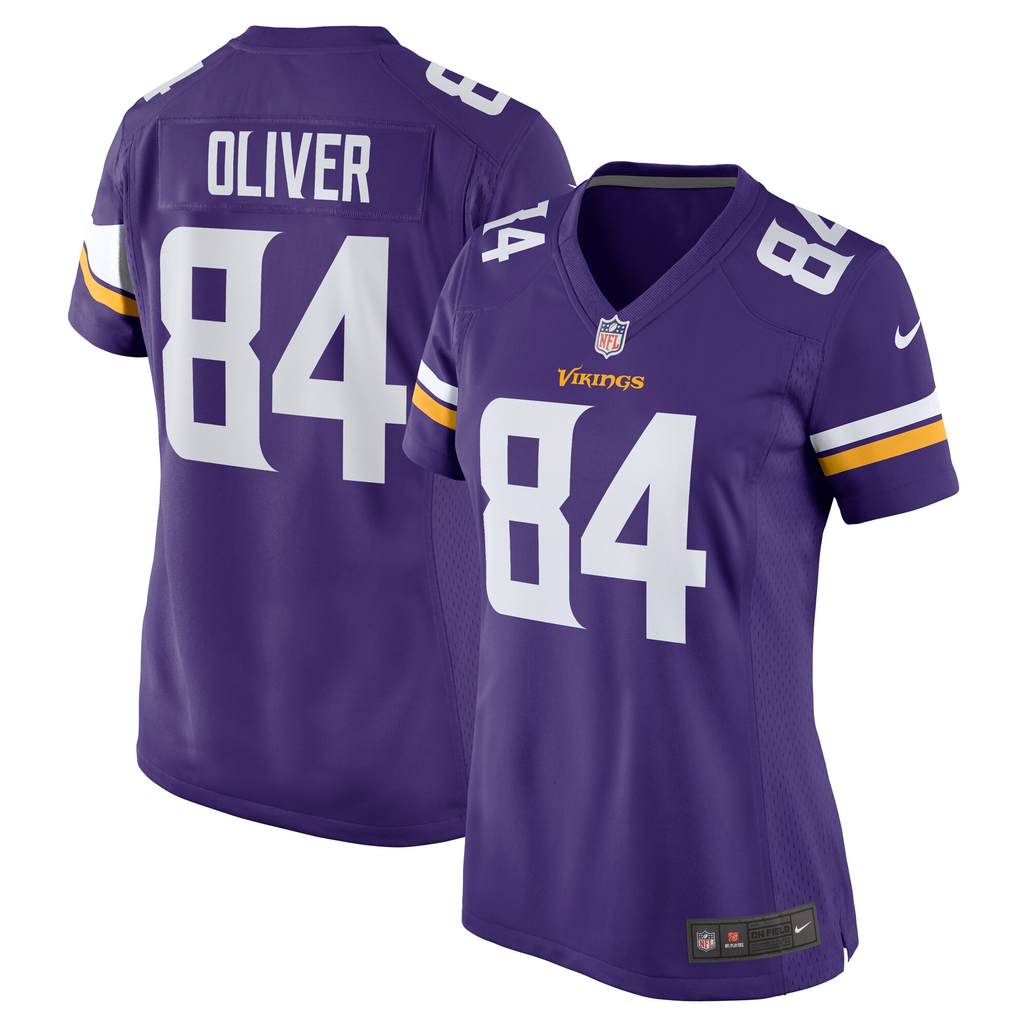 Minnesota Vikings womens nike josh oliver purple minnesota vikings game player jersey Collection | Vikings Online Shop