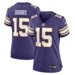 Minnesota Vikings womens nike joshua dobbs purple minnesota vikings alternate game jersey Collection | Vikings Online Shop