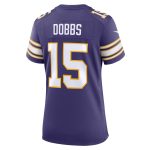 Minnesota Vikings womens nike joshua dobbs purple minnesota vikings alternate game jersey Collection | Vikings Online Shop
