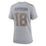 Minnesota Vikings womens nike justin jefferson gray minnesota vikings atmosphere fashion game jersey Collection | Vikings Online Shop