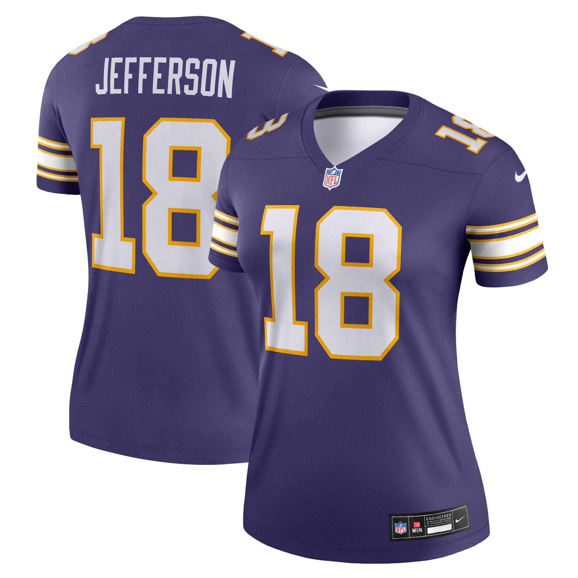 Minnesota Vikings womens nike justin jefferson purple minnesota vikings alternate legend player performance top Collection | Vikings Online Shop