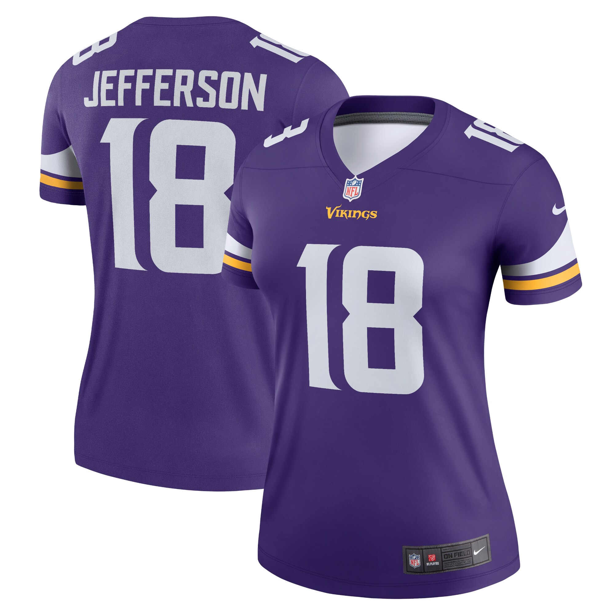 Minnesota Vikings womens nike justin jefferson purple minnesota vikings legend player performance top Collection | Vikings Online Shop