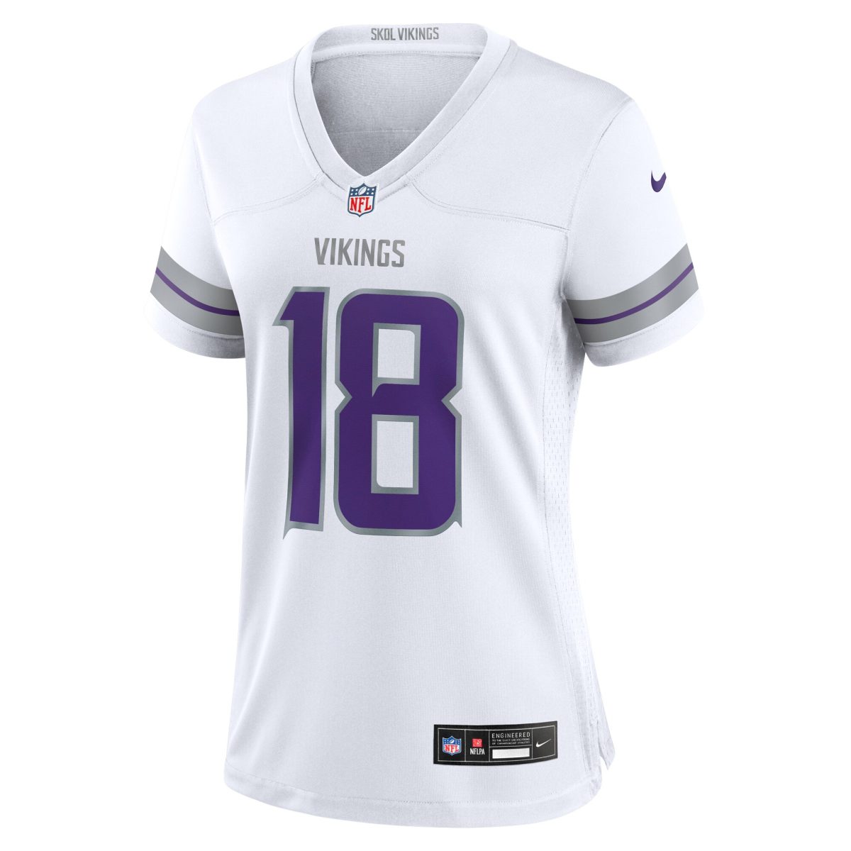 Minnesota Vikings womens nike justin jefferson white minnesota vikings alternate game player jersey Collection | Vikings Online Shop