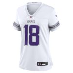 Minnesota Vikings womens nike justin jefferson white minnesota vikings alternate game player jersey Collection | Vikings Online Shop