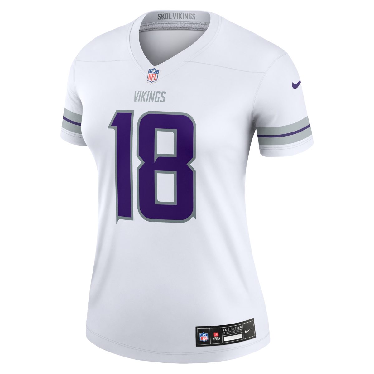 Minnesota Vikings womens nike justin jefferson white minnesota vikings alternate legend player performance top Collection | Vikings Online Shop