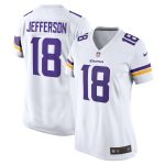 Minnesota Vikings womens nike justin jefferson white minnesota vikings game player jersey Collection | Vikings Online Shop