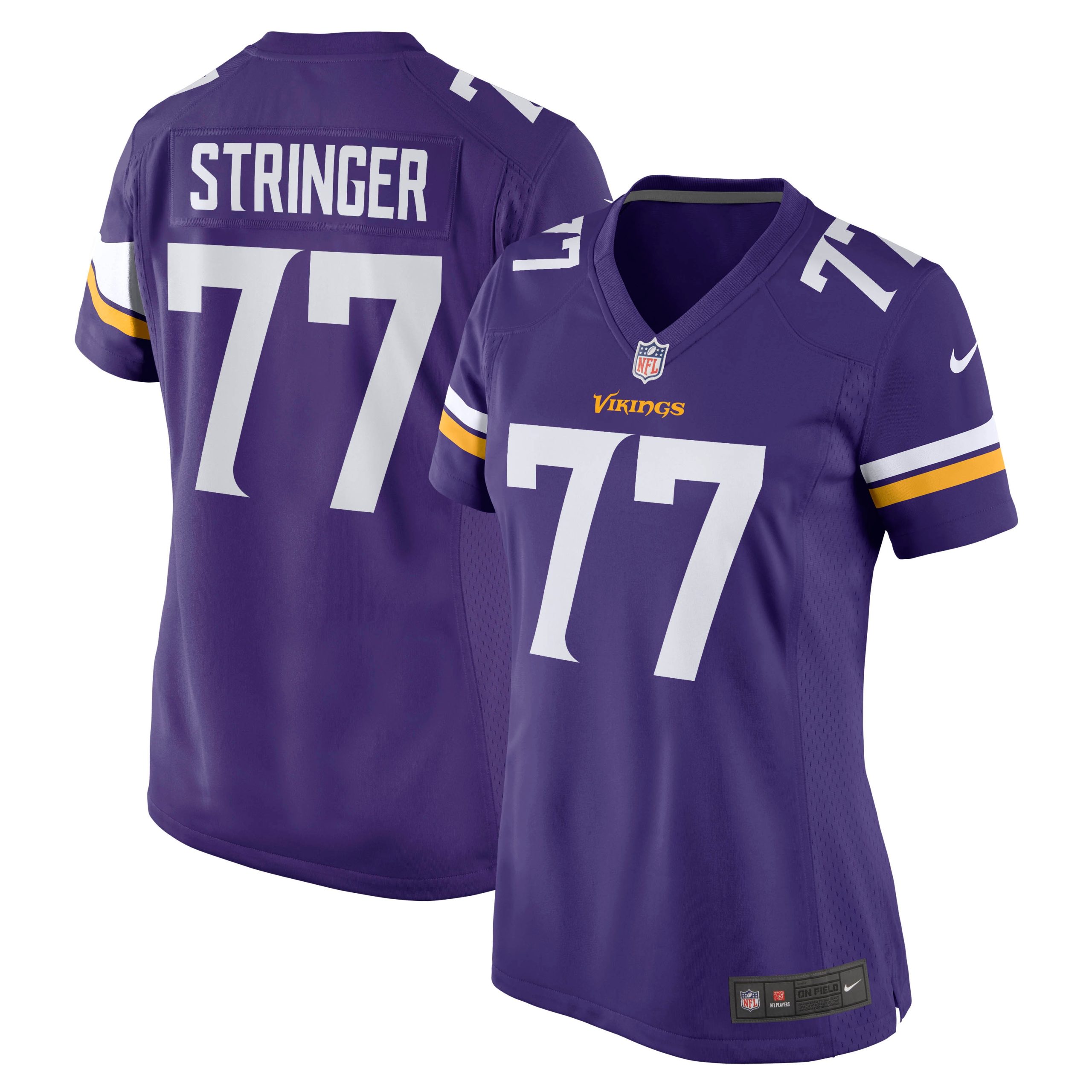 Minnesota Vikings womens nike korey stringer purple minnesota vikings retired player jersey Collection | Vikings Online Shop