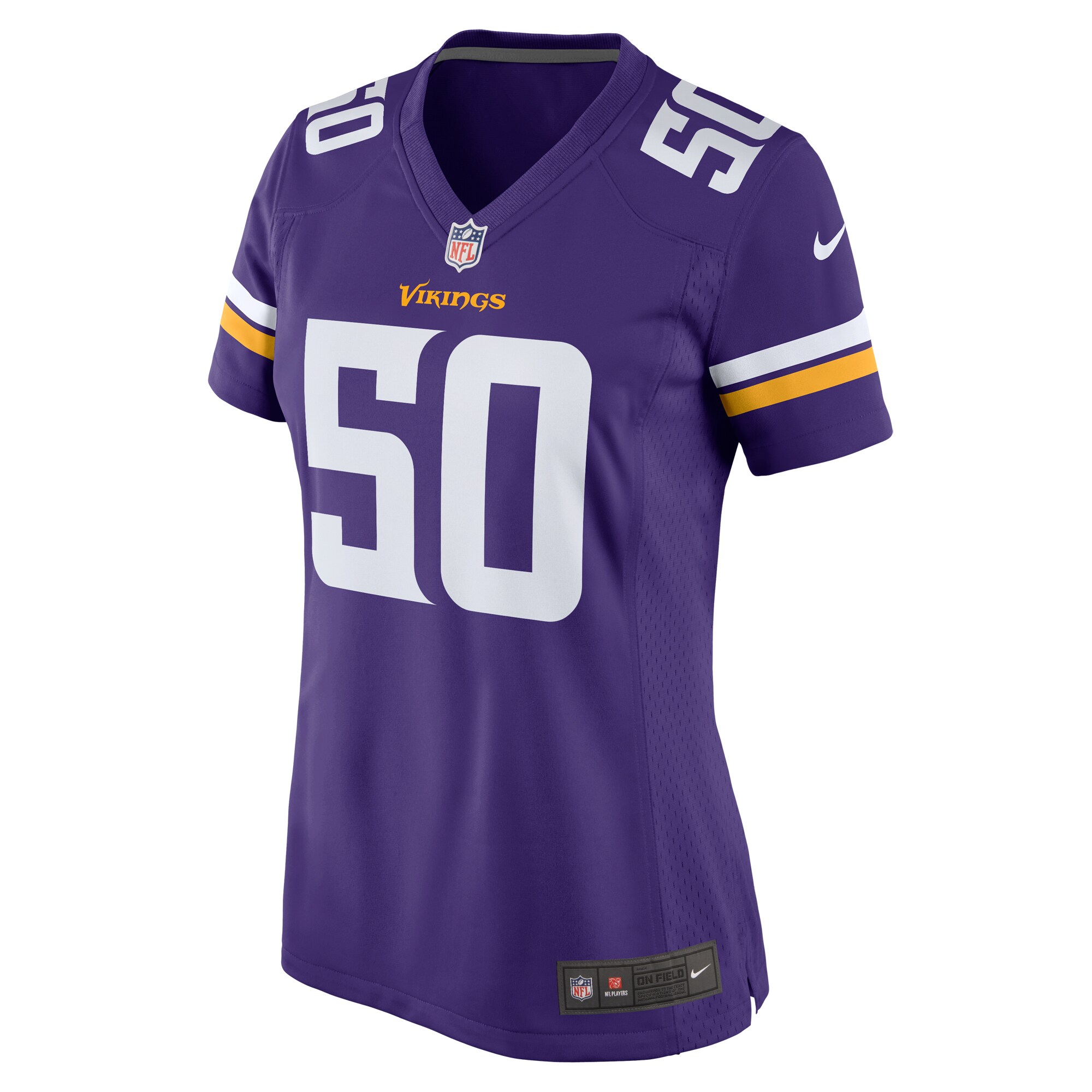 Minnesota Vikings womens nike levi drake rodriguez purple minnesota vikings game jersey Collection | Vikings Online Shop