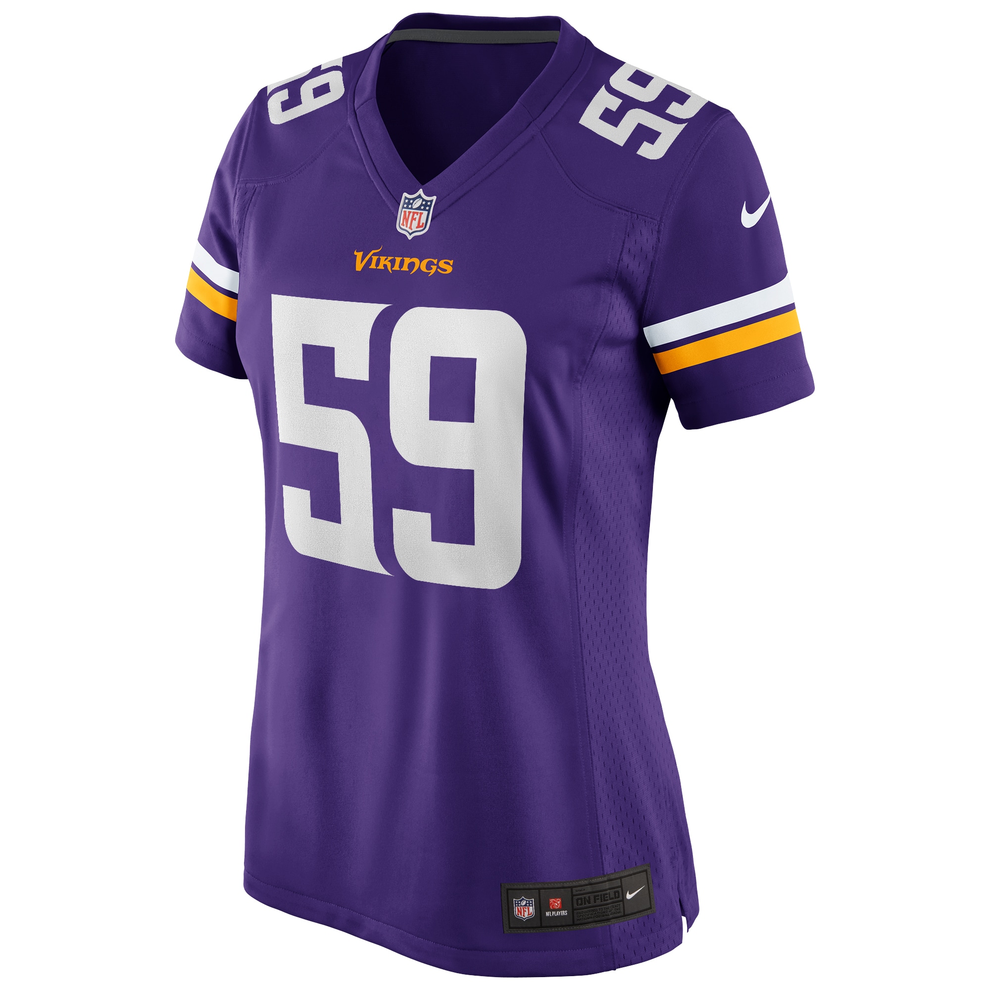 Minnesota Vikings womens nike matt blair purple minnesota vikings game retired player jersey Collection | Vikings Online Shop