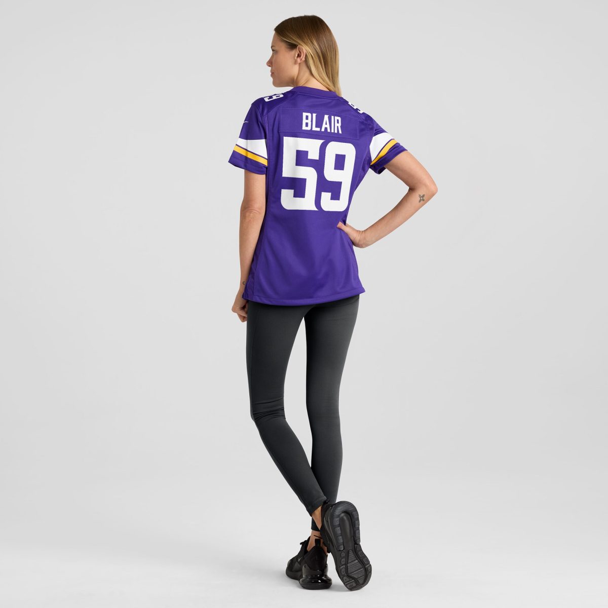 Minnesota Vikings womens nike matt blair purple minnesota vikings game retired player jersey Collection | Vikings Online Shop