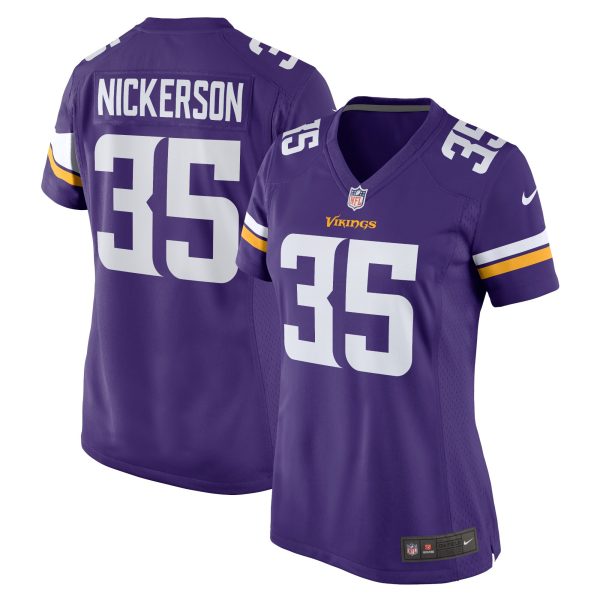 Minnesota Vikings womens nike parry nickerson purple minnesota vikings home game player jersey Collection | Vikings Online Shop