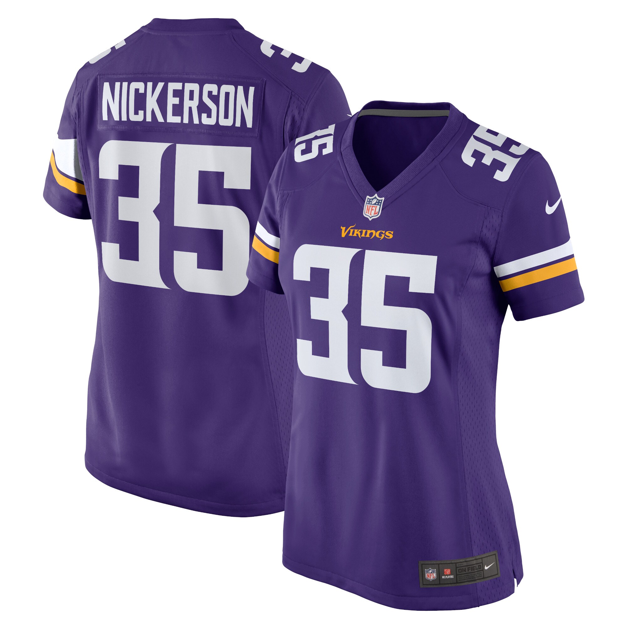 Minnesota Vikings womens nike parry nickerson purple minnesota vikings home game player jersey Collection | Vikings Online Shop