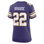 Minnesota Vikings womens nike paul krause purple minnesota vikings classic retired player jersey Collection | Vikings Online Shop