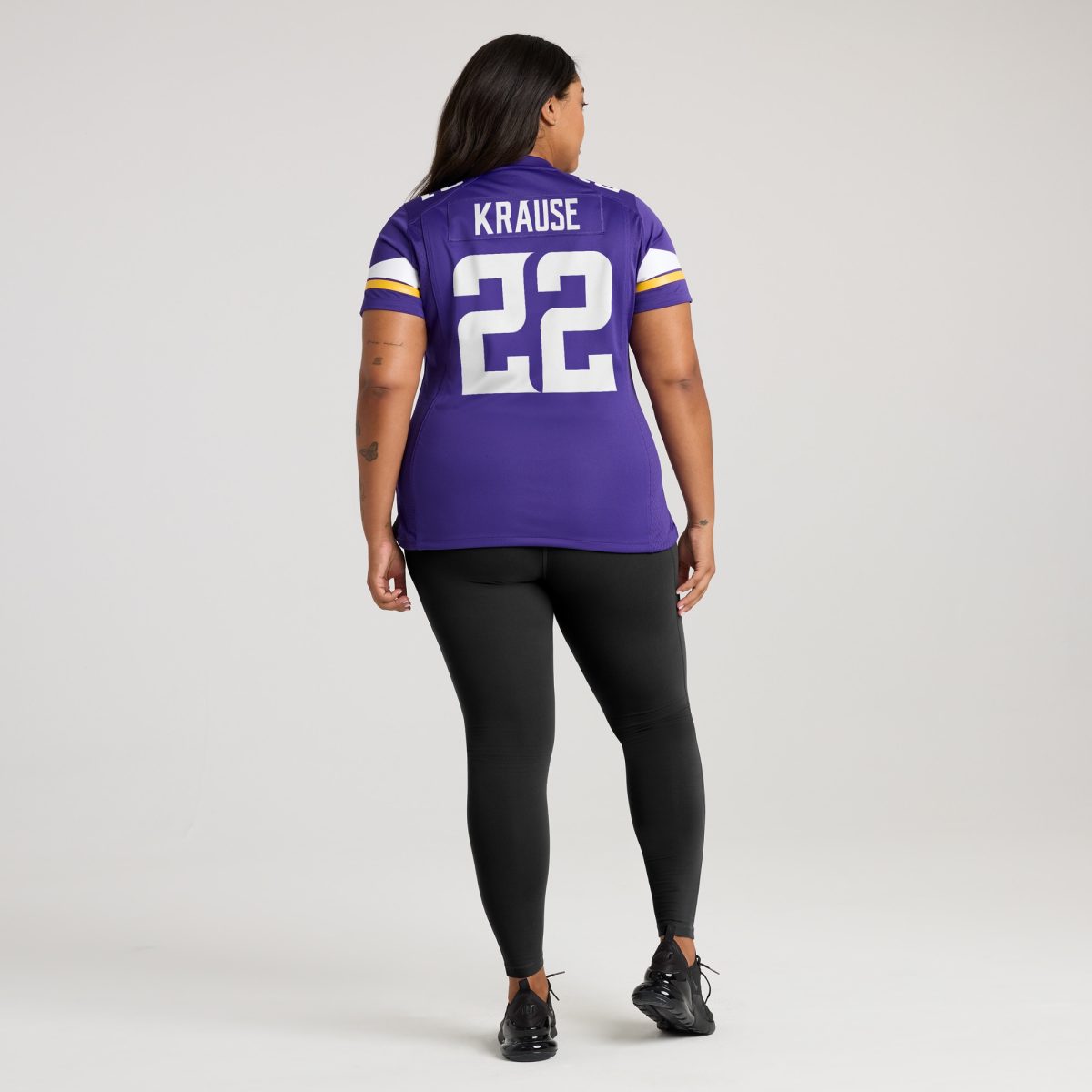 Minnesota Vikings womens nike paul krause purple minnesota vikings game retired player jersey Collection | Vikings Online Shop