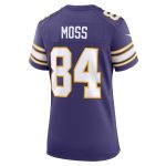 Minnesota Vikings womens nike randy moss purple minnesota vikings classic retired player game jersey Collection | Vikings Online Shop