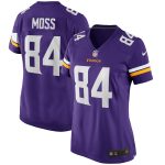 Minnesota Vikings womens nike randy moss purple minnesota vikings game retired player jersey Collection | Vikings Online Shop