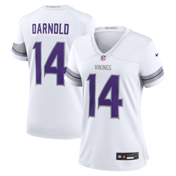 Minnesota Vikings womens nike sam darnold white minnesota vikings alternate game player jersey Collection | Vikings Online Shop