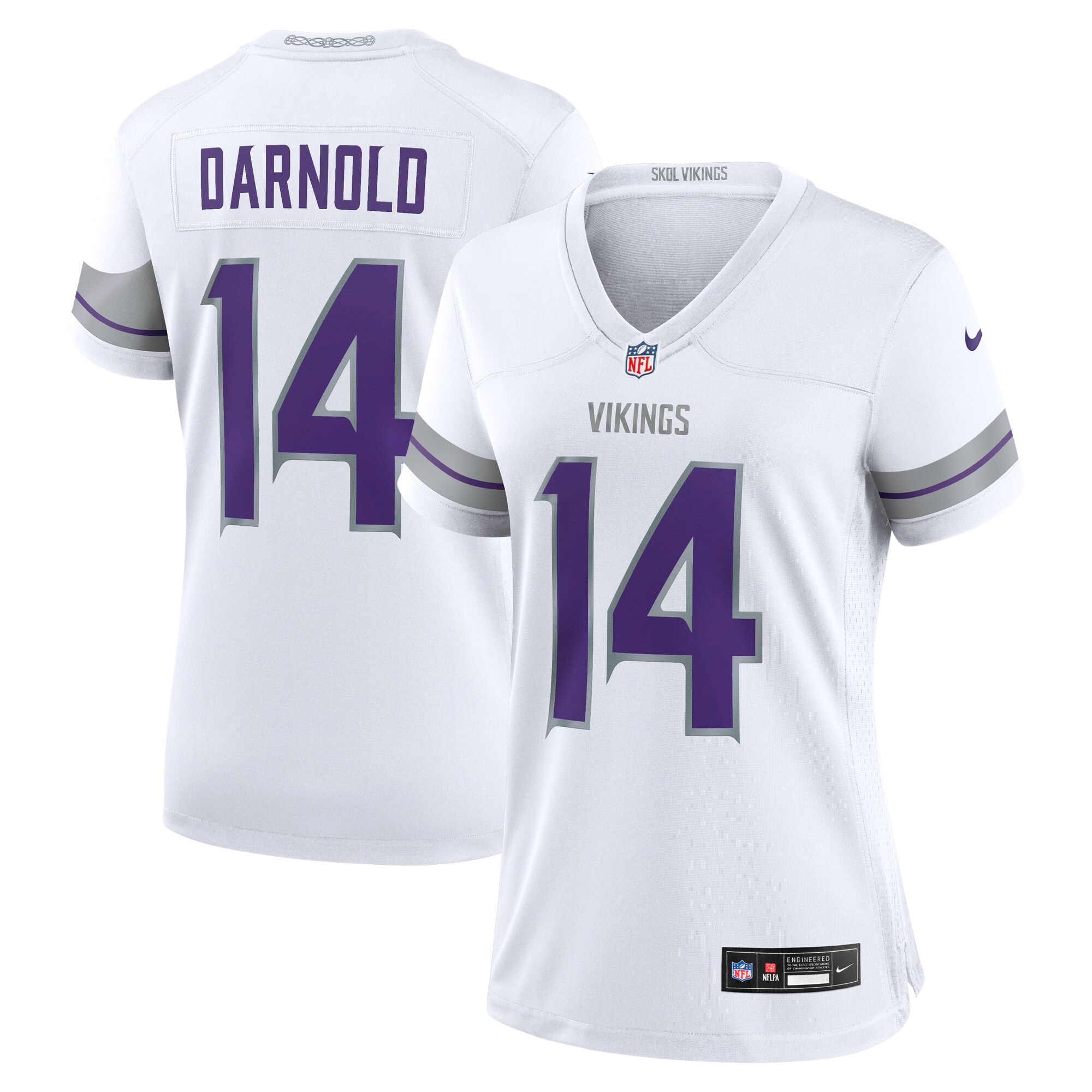 Minnesota Vikings womens nike sam darnold white minnesota vikings alternate game player jersey Collection | Vikings Online Shop