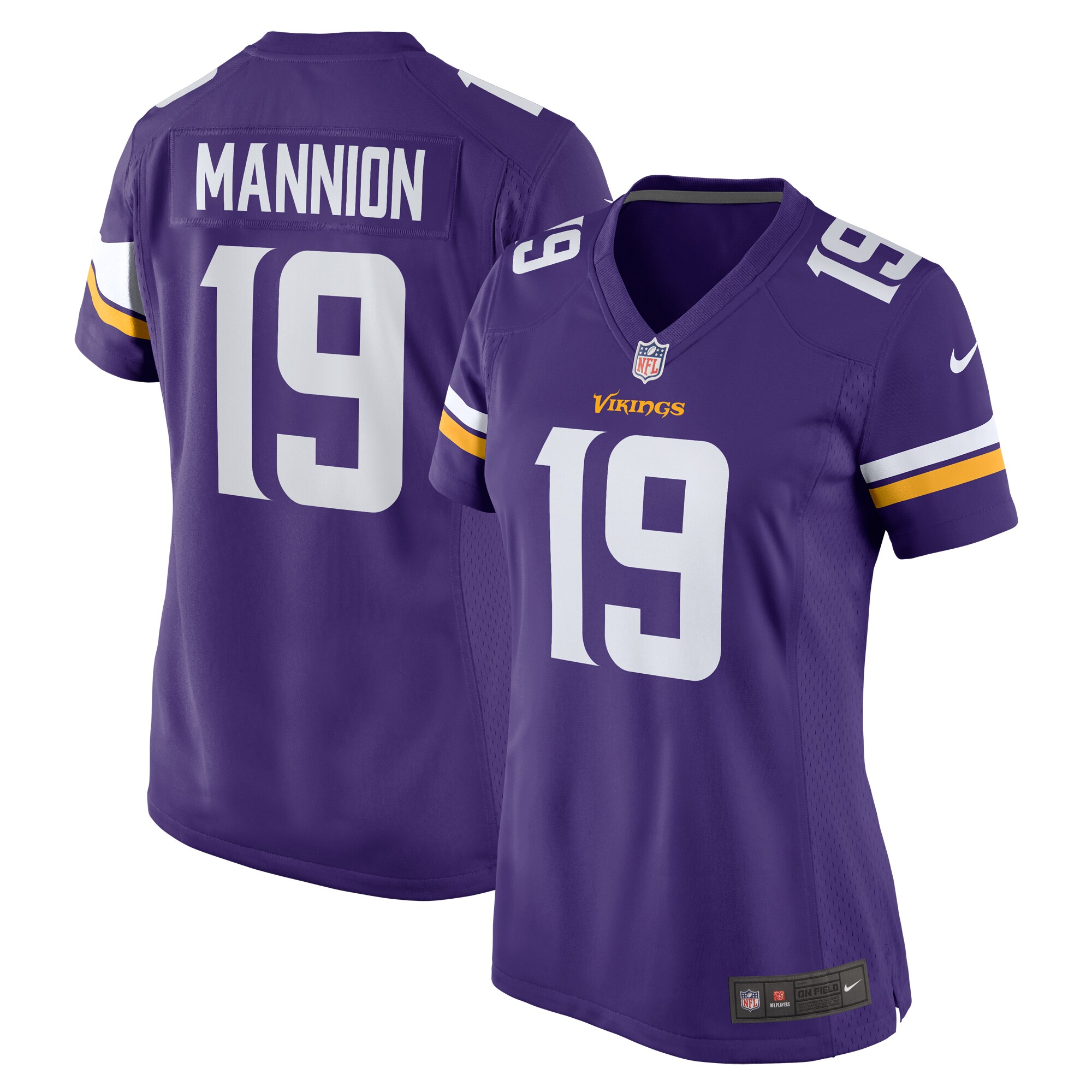 Minnesota Vikings womens nike sean mannion purple minnesota vikings game jersey Collection | Vikings Online Shop