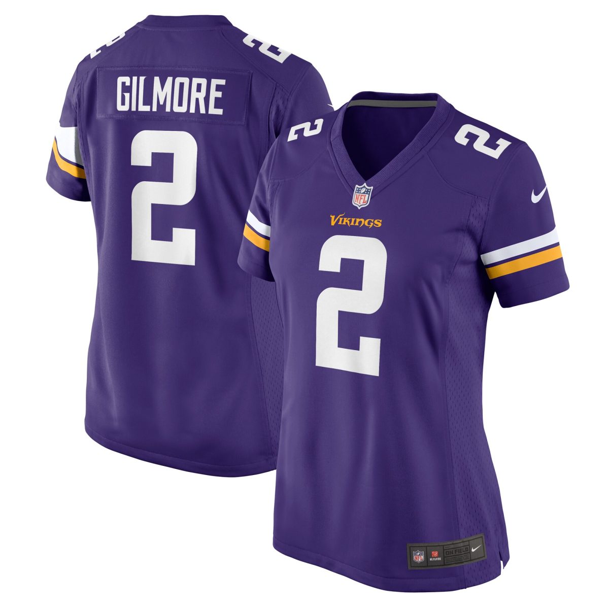 Minnesota Vikings womens nike stephon gilmore purple minnesota vikings game jersey Collection | Vikings Online Shop