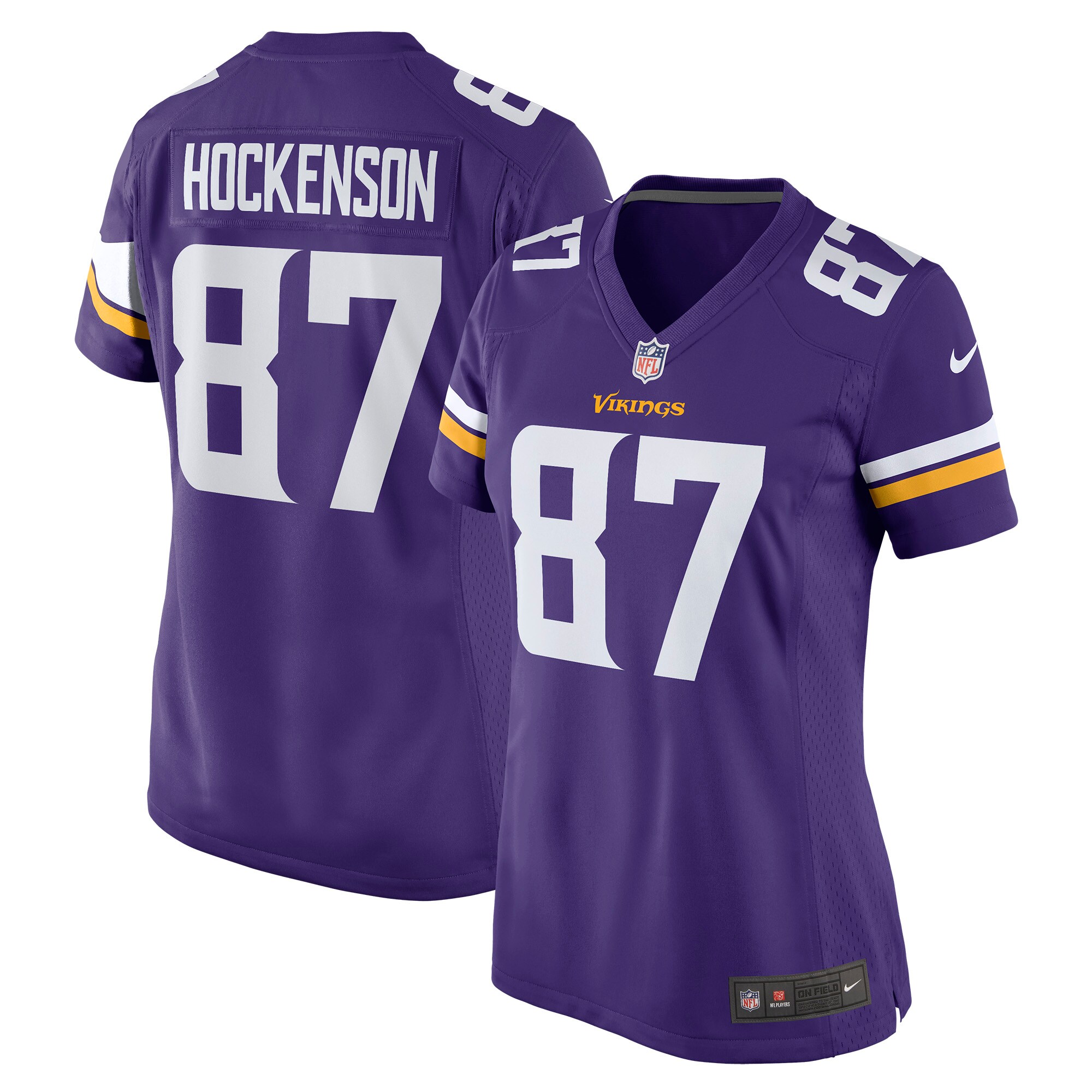 Minnesota Vikings womens nike t.j. hockenson purple minnesota vikings game player jersey Collection | Vikings Online Shop