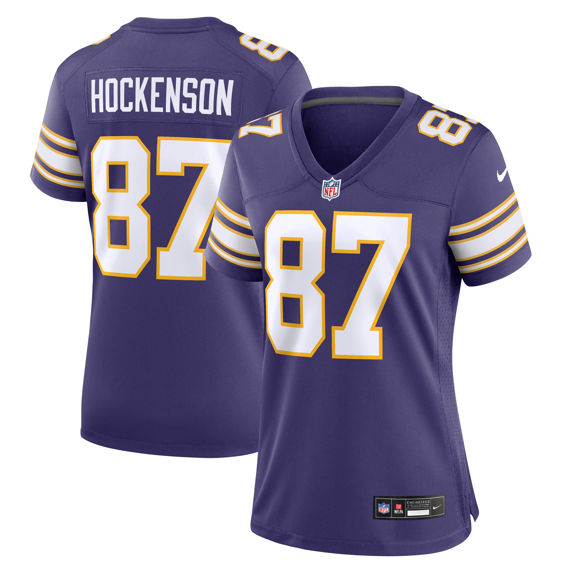 Minnesota Vikings womens nike t.j. hockenson purple minnesota vikings player jersey Collection | Vikings Online Shop
