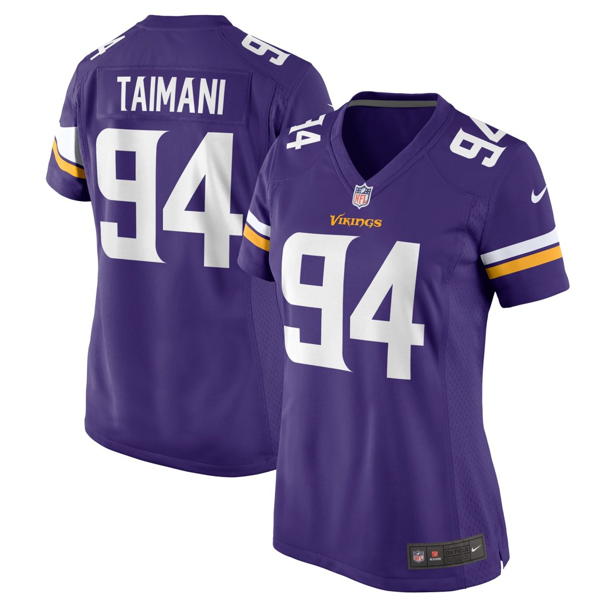 Minnesota Vikings womens nike taki taimani purple minnesota vikings game jersey Collection | Vikings Online Shop