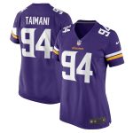Minnesota Vikings womens nike taki taimani purple minnesota vikings game jersey Collection | Vikings Online Shop