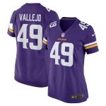 Minnesota Vikings womens nike tanner vallejo purple minnesota vikings team game jersey Collection | Vikings Online Shop