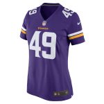 Minnesota Vikings womens nike tanner vallejo purple minnesota vikings team game jersey Collection | Vikings Online Shop